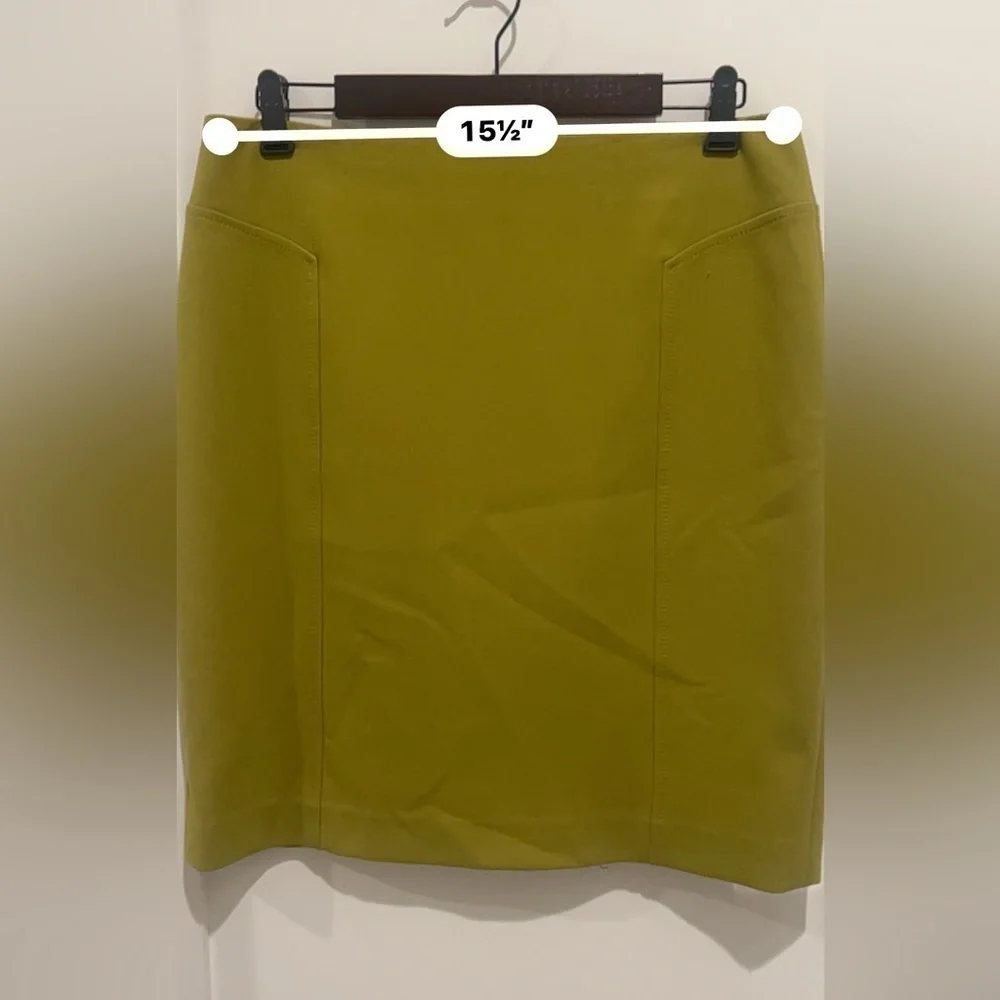 Semantiks skirt olive/ green size 12P (EUC) minimalist midi